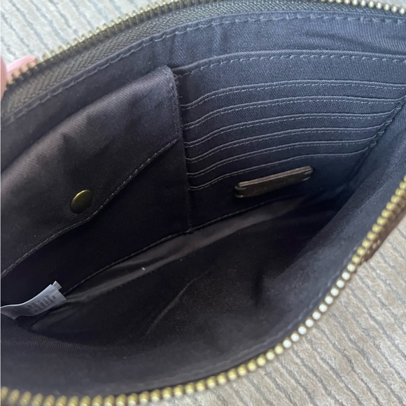 Madewell The Pouch Clutch: Snake Embossed Leather Inset Edition - Picture 3 of 4